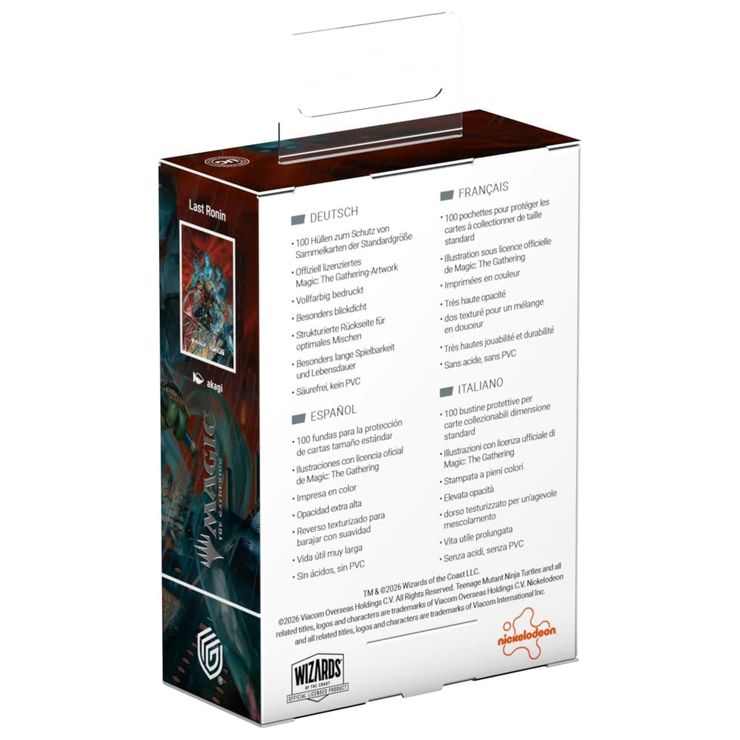 Ultimate Guard Art Sleeves Magic: The Gathering | Teenage Mutant Ninja Turtles - Last Ronin product photo