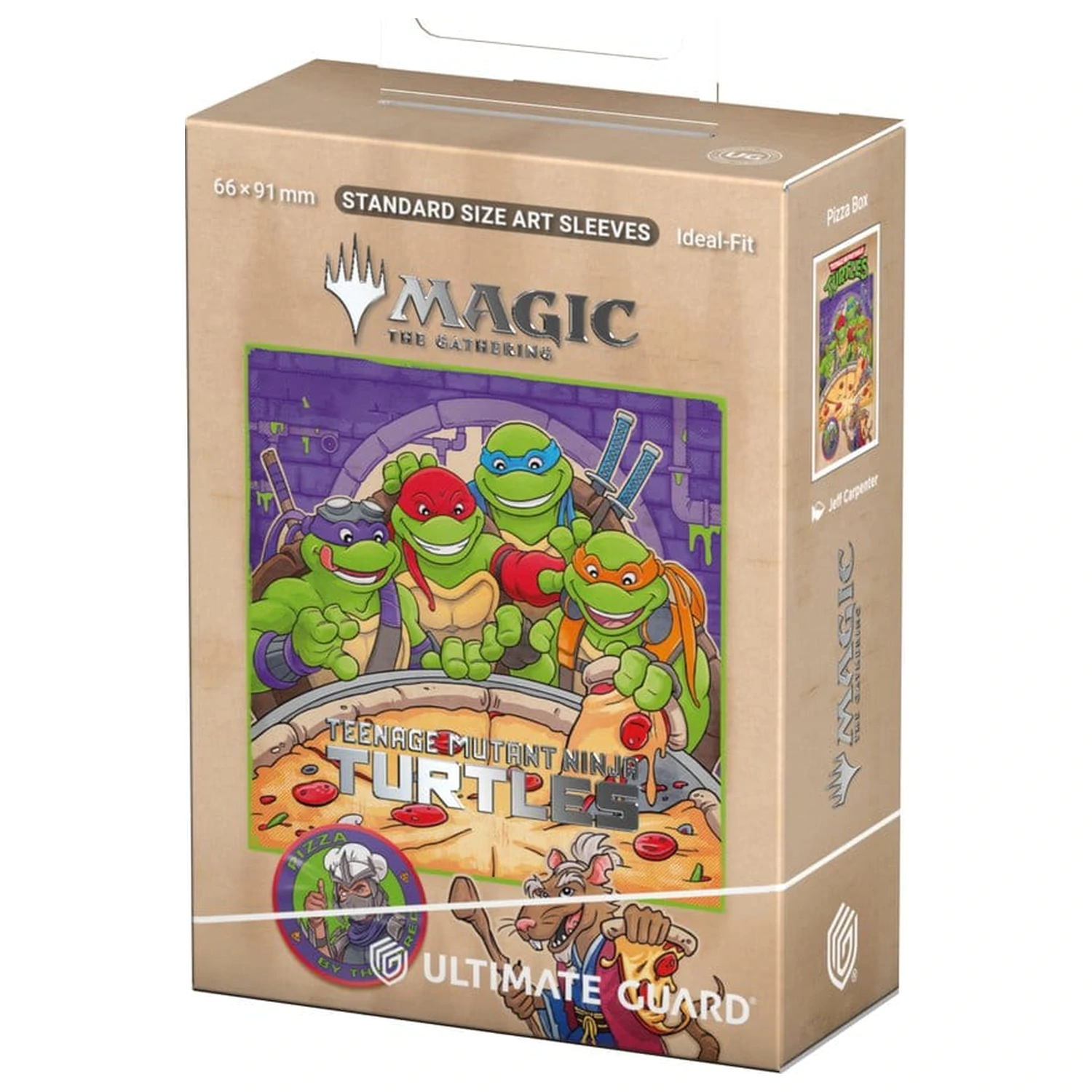 Ultimate Guard Art Sleeves Magic: The Gathering | Teenage Mutant Ninja Turtles - Pizza Box product photo