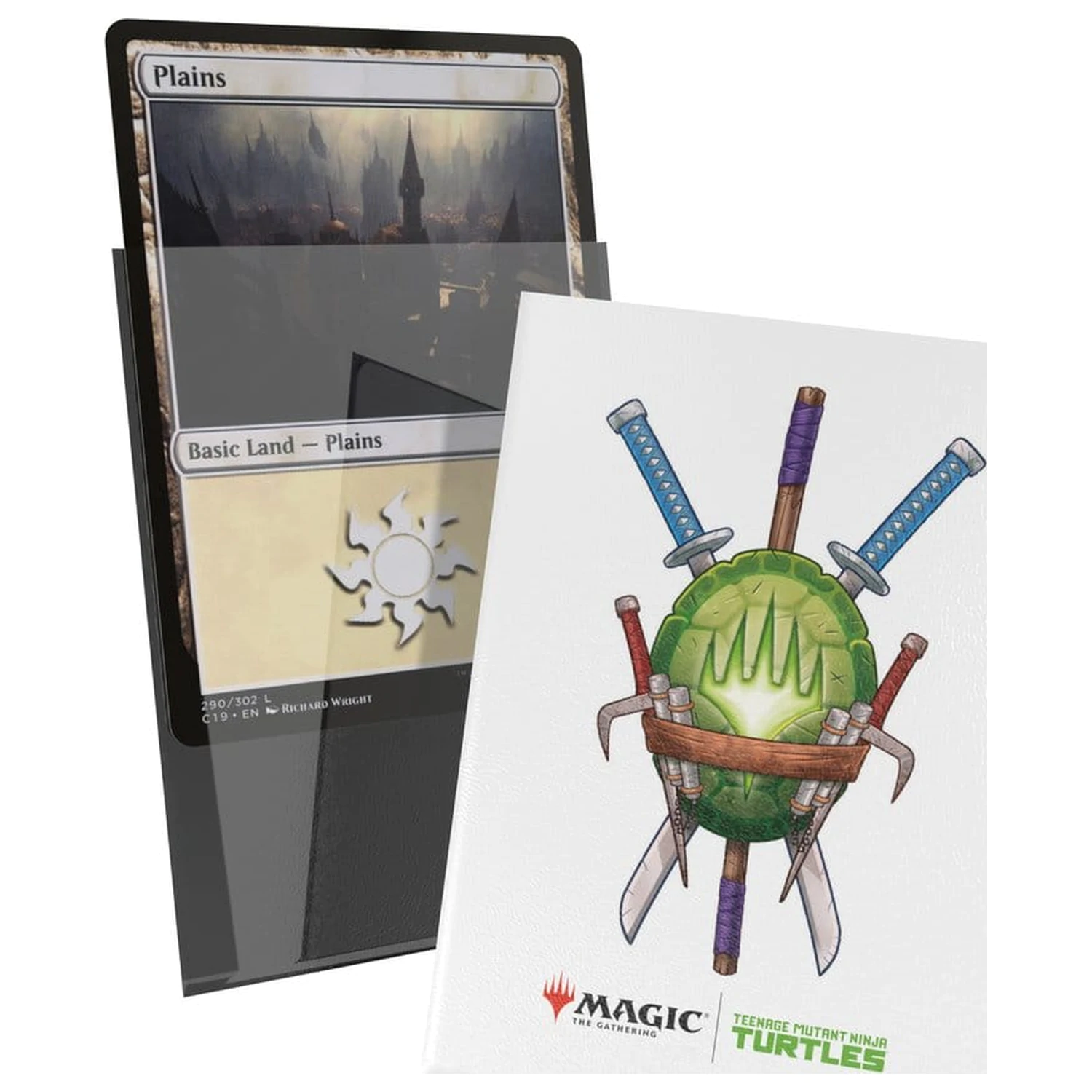 Ultimate Guard Art Sleeves Magic: The Gathering | Teenage Mutant Ninja Turtles - Turtle Planeswalker Symbol product photo