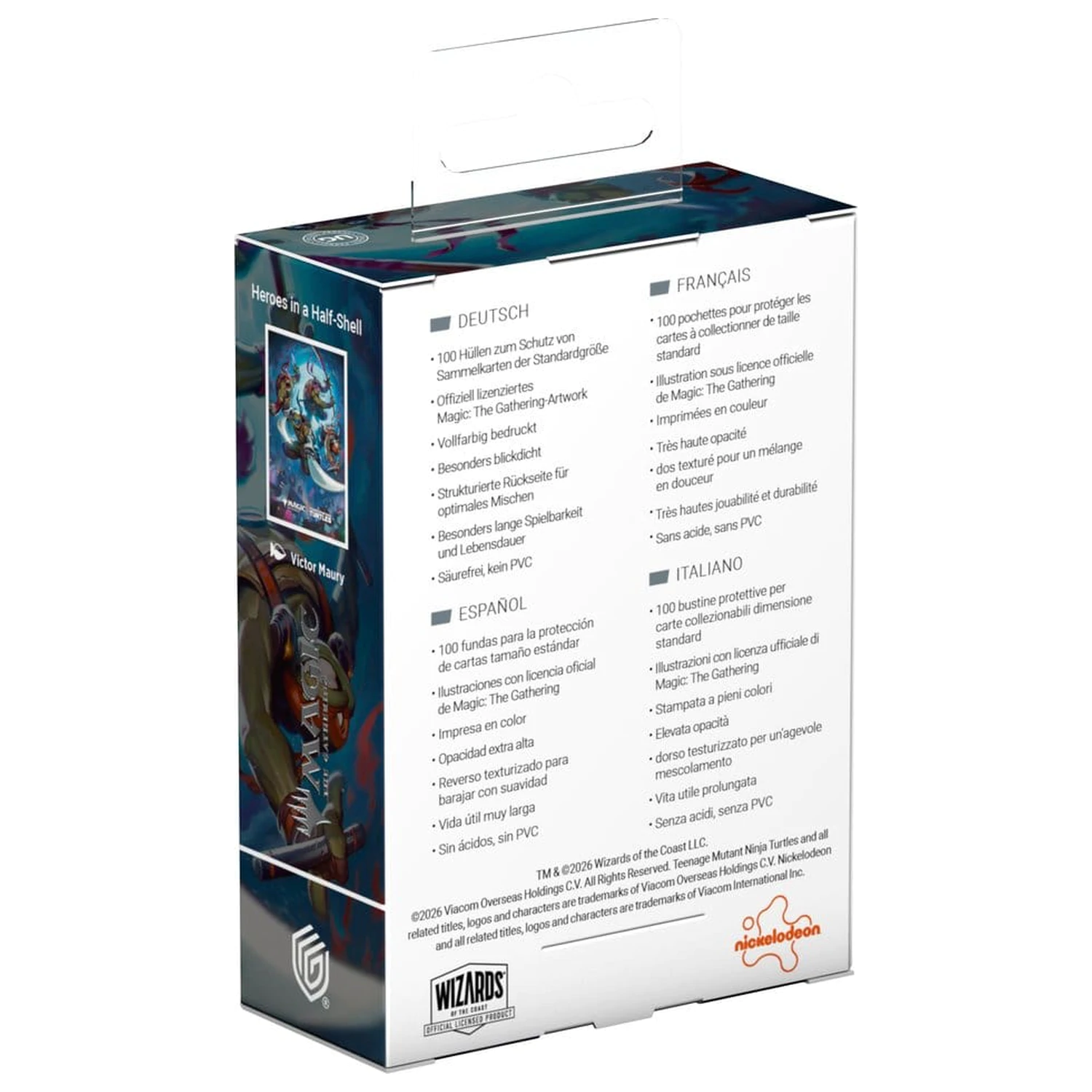 Ultimate Guard Art Sleeves Magic: The Gathering | Teenage Mutant Ninja Turtles - Heroes in a Half Shell product photo