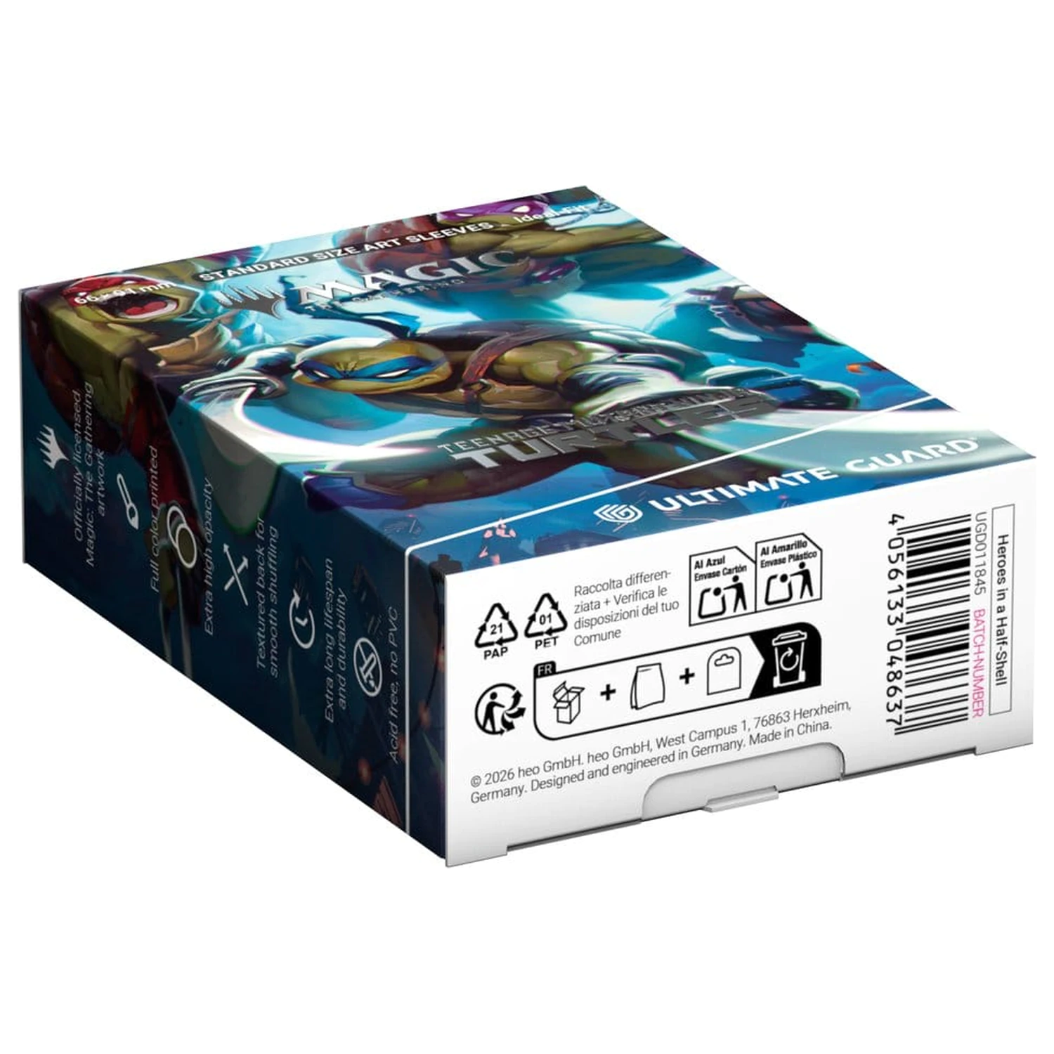 Ultimate Guard Art Sleeves Magic: The Gathering | Teenage Mutant Ninja Turtles - Heroes in a Half Shell product photo