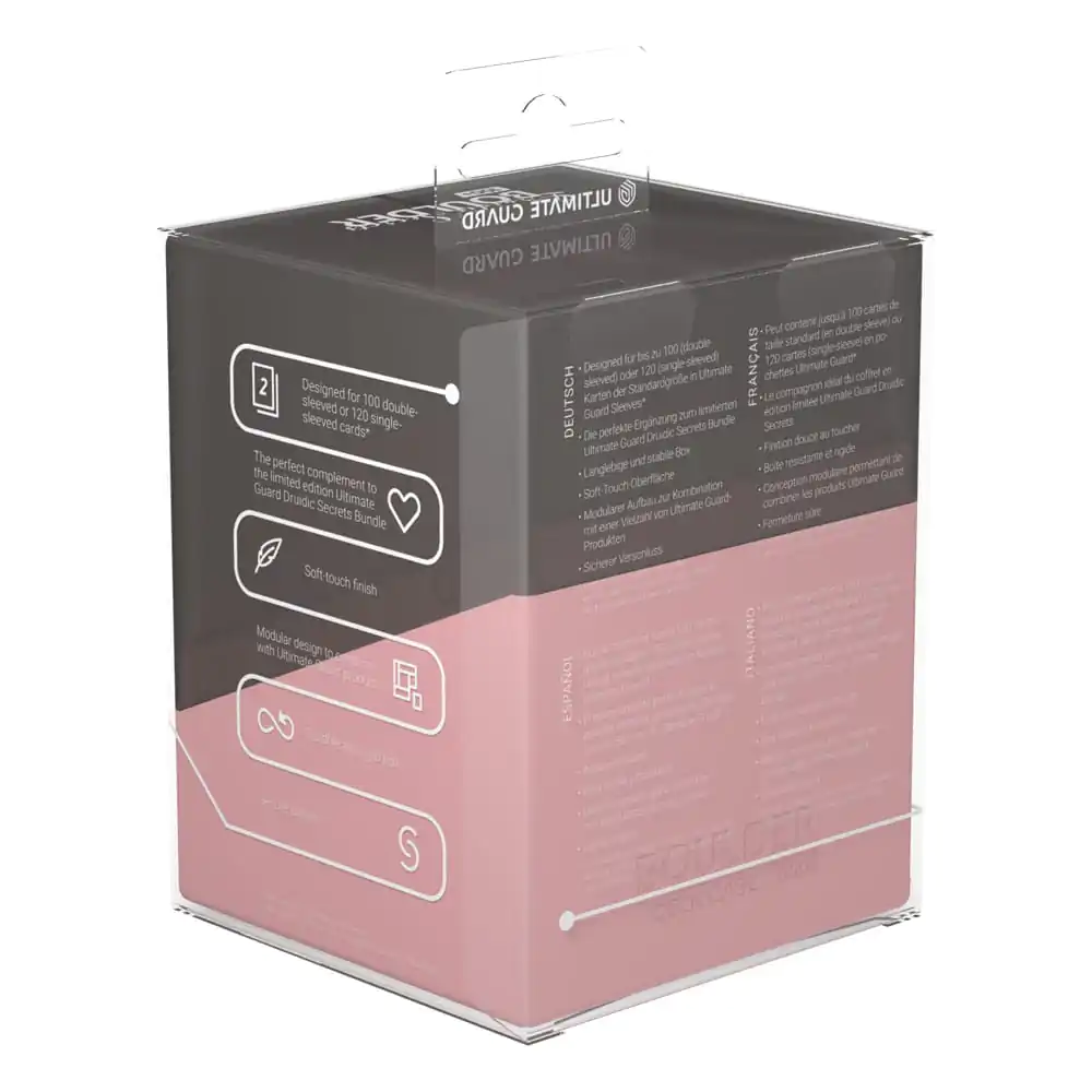 Ultimate Guard Boulder 100+ Druidic Secrets Fatum (Dusty Pink) product photo