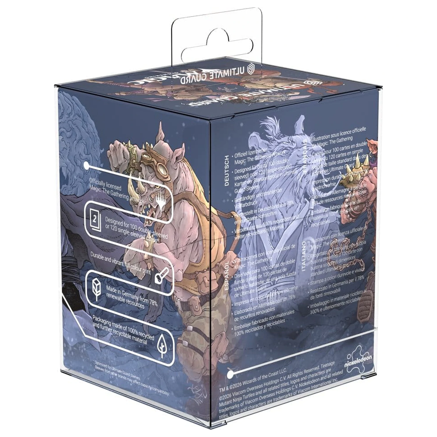 Ultimate Guard RTE Boulder 100+ Magic: The Gathering | Teenage Mutant Ninja Turtles - Technodrome Battle product photo