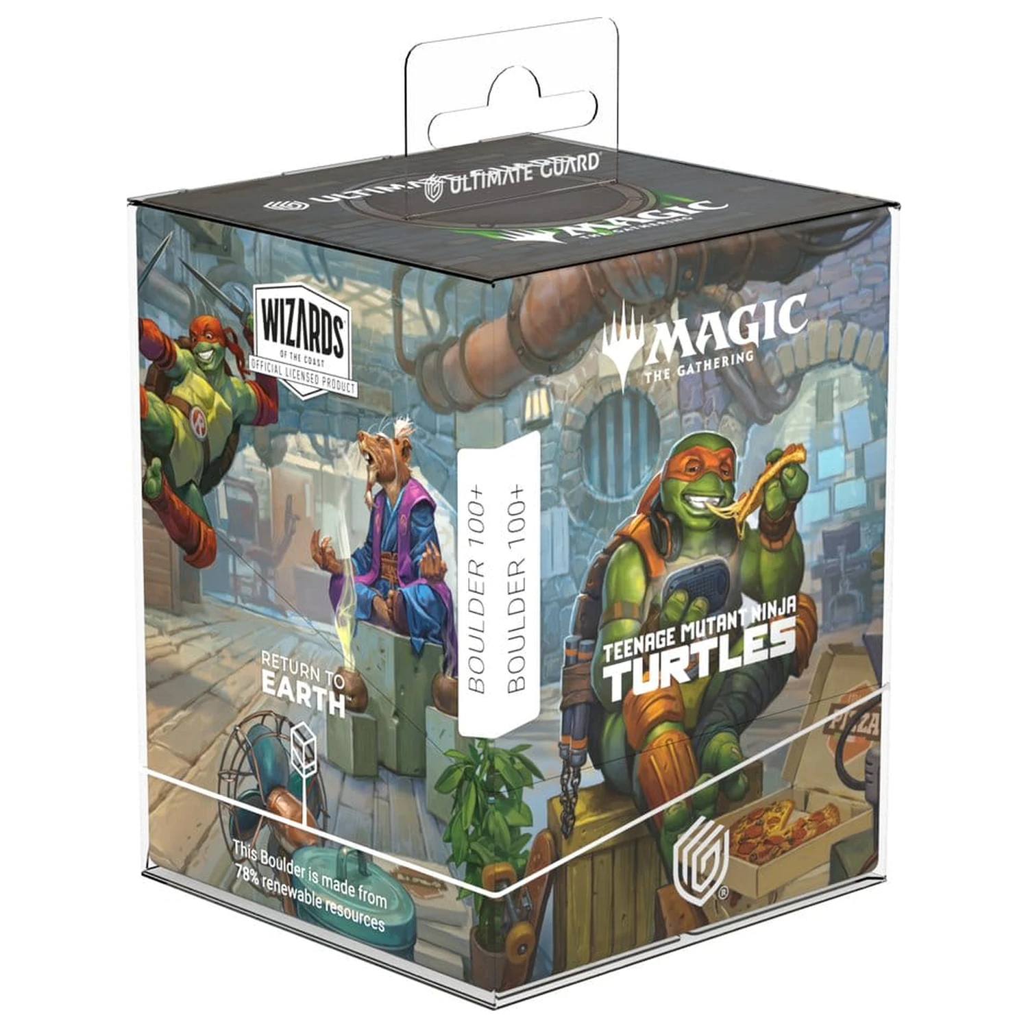 Ultimate Guard RTE Boulder 100+ Magic: The Gathering | Teenage Mutant Ninja Turtles - Turtle Lair product photo
