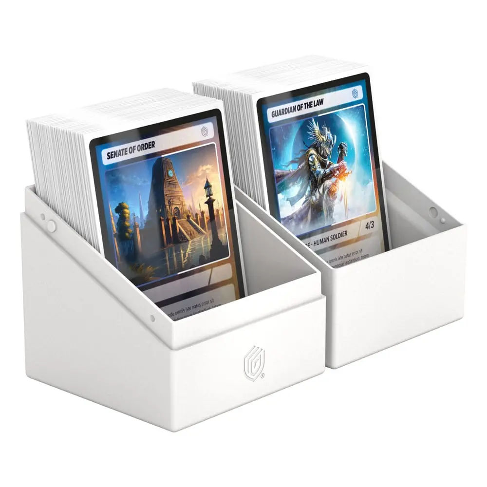 Ultimate Guard Boulder Deck Case 100+ Solid White product photo