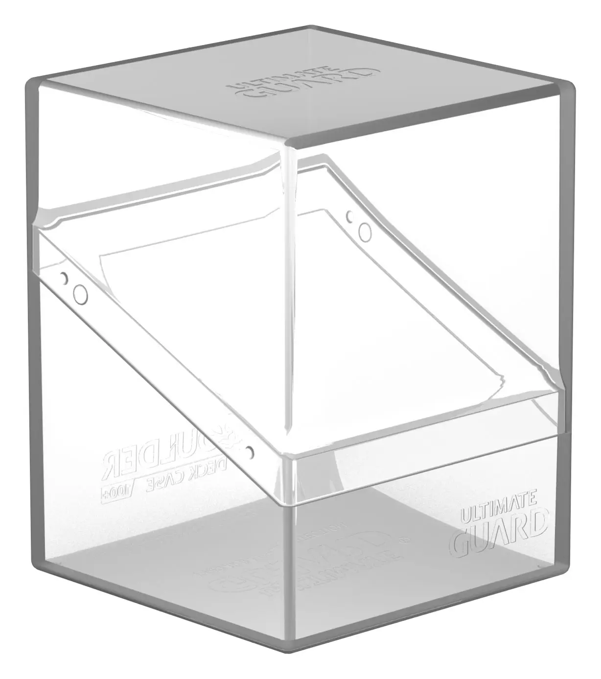 Ultimate Guard Boulder Deck Case 100+ Standard Size Clear product photo