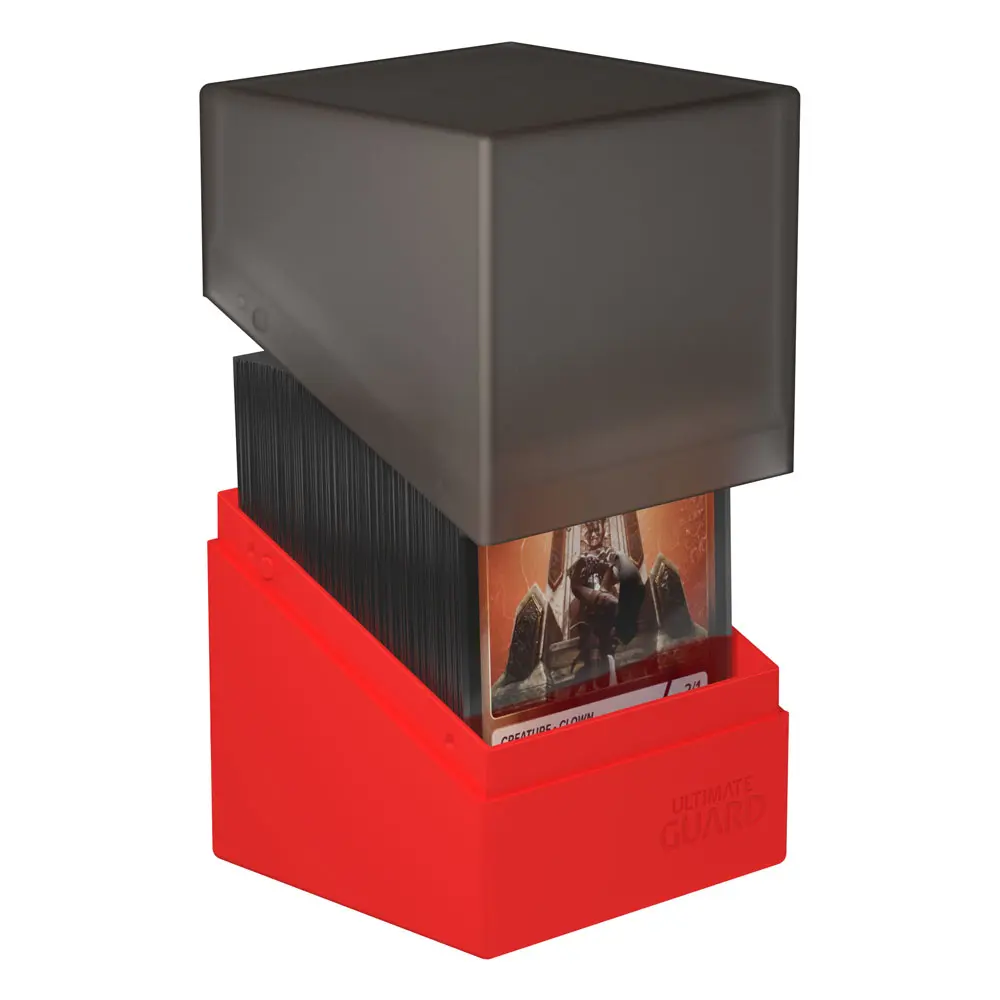 Ultimate Guard Boulder Deck Case 100+ SYNERGY Black/Red termékfotó
