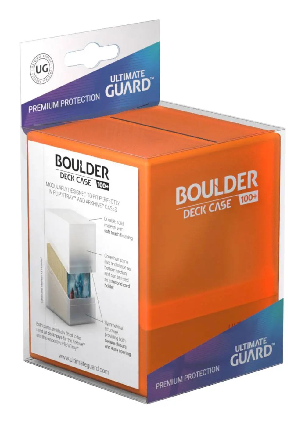 Ultimate Guard Boulder Deck Case 100+ Standard Size Poppy Topaz termékfotó
