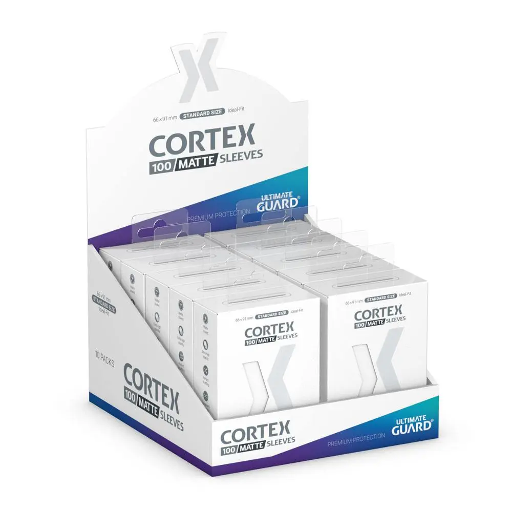 Ultimate Guard Cortex Sleeves Standard Size Matte White (100) termékfotó