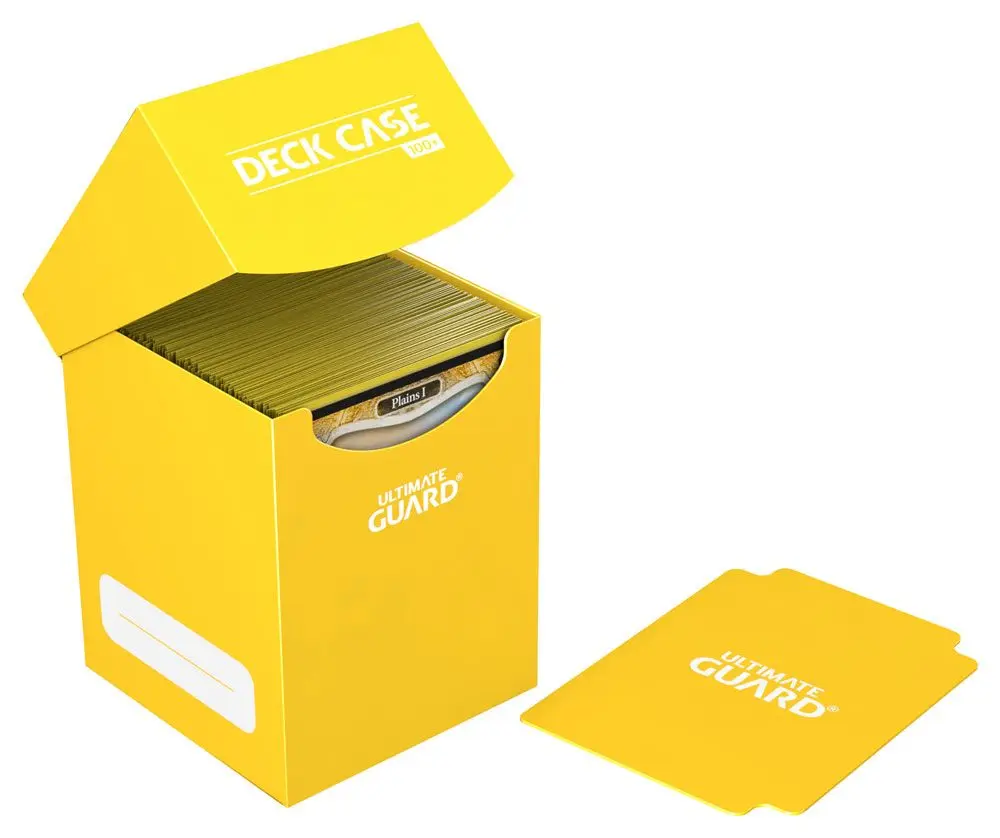 Ultimate Guard Deck Case 100+ Standard Size Yellow product photo