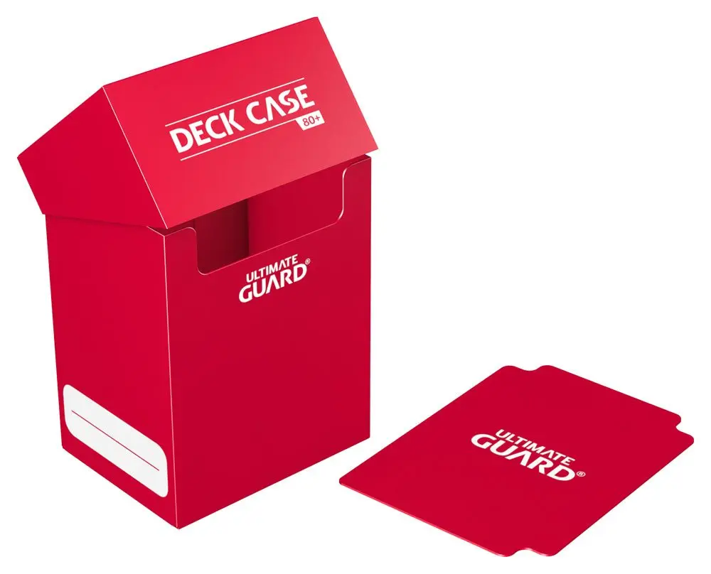 Ultimate Guard Deck Case 80+ Standard Size Red termékfotó