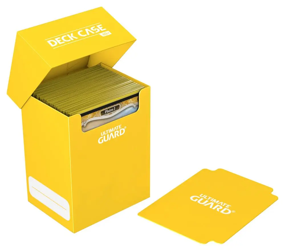 Ultimate Guard Deck Case 80+ Standard Size Yellow termékfotó