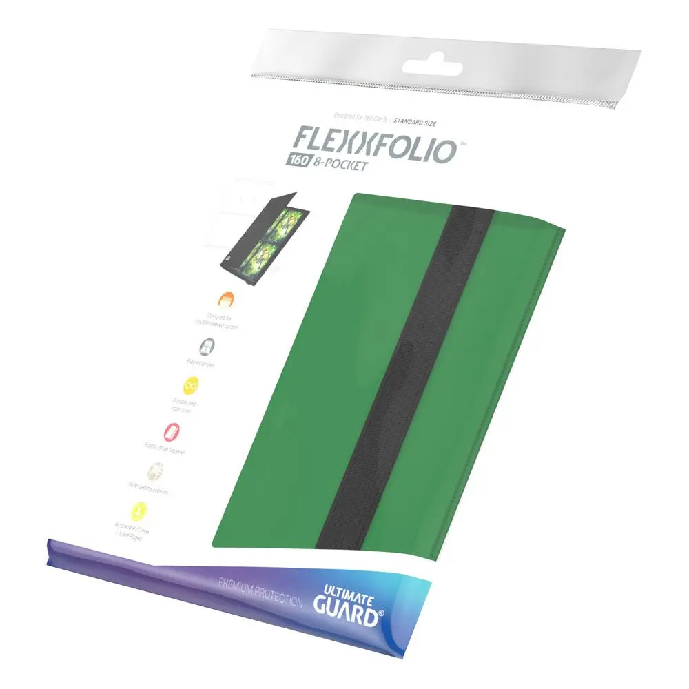 Ultimate Guard Flexxfolio 160 - 8-Pocket Green product photo