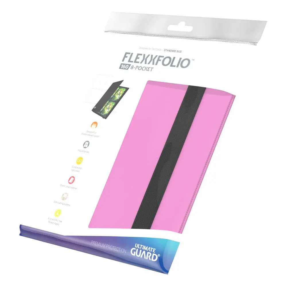 Ultimate Guard Flexxfolio 160 - 8-Pocket Pink product photo