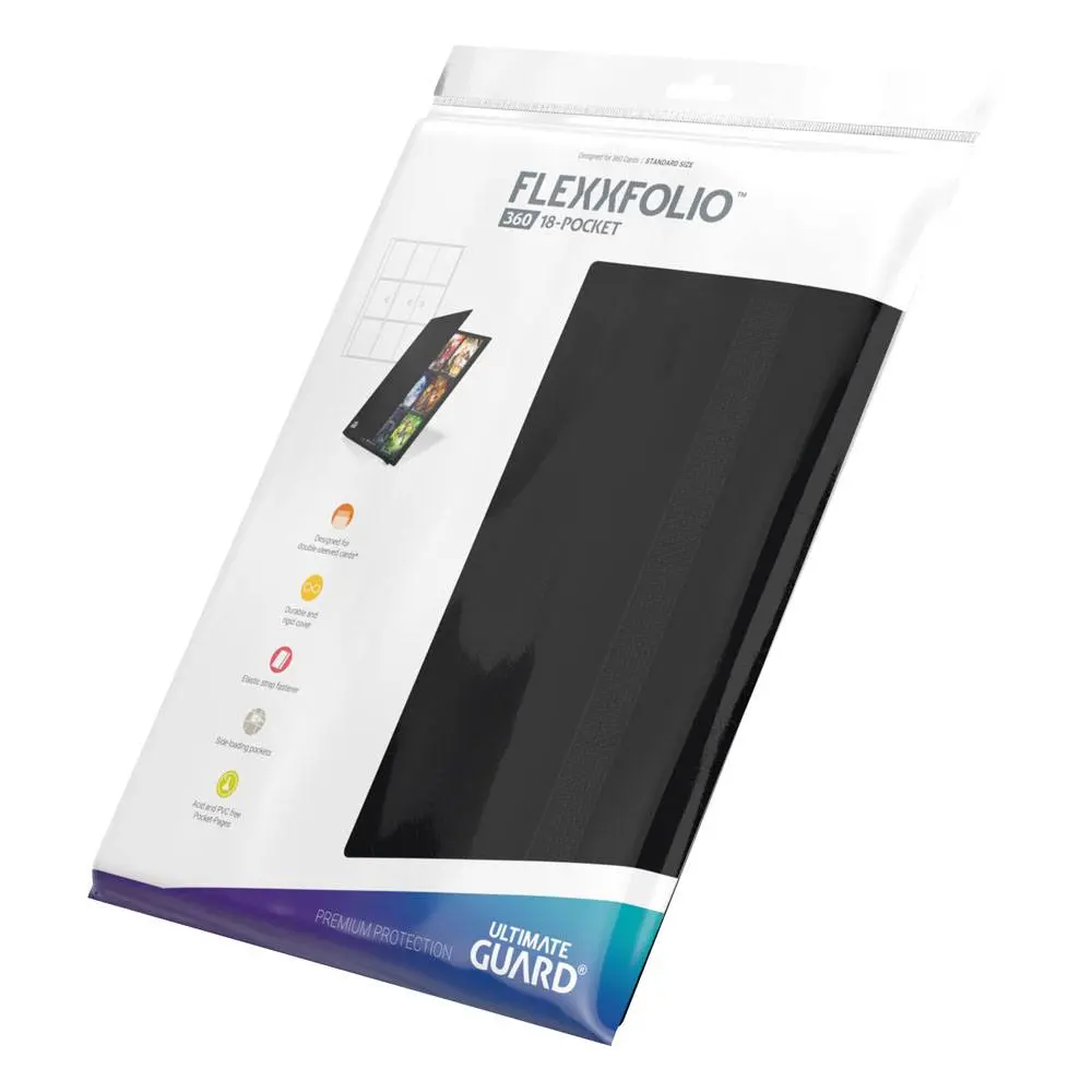 Ultimate Guard Flexxfolio 360 - 18-Pocket Black product photo