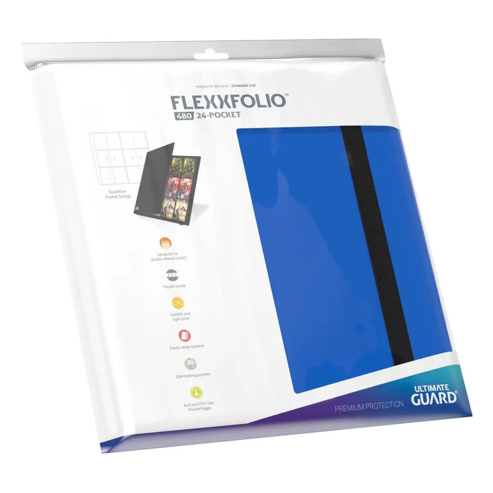 Ultimate Guard Flexxfolio 480 - 24-Pocket (Quadrow) - Blue termékfotó