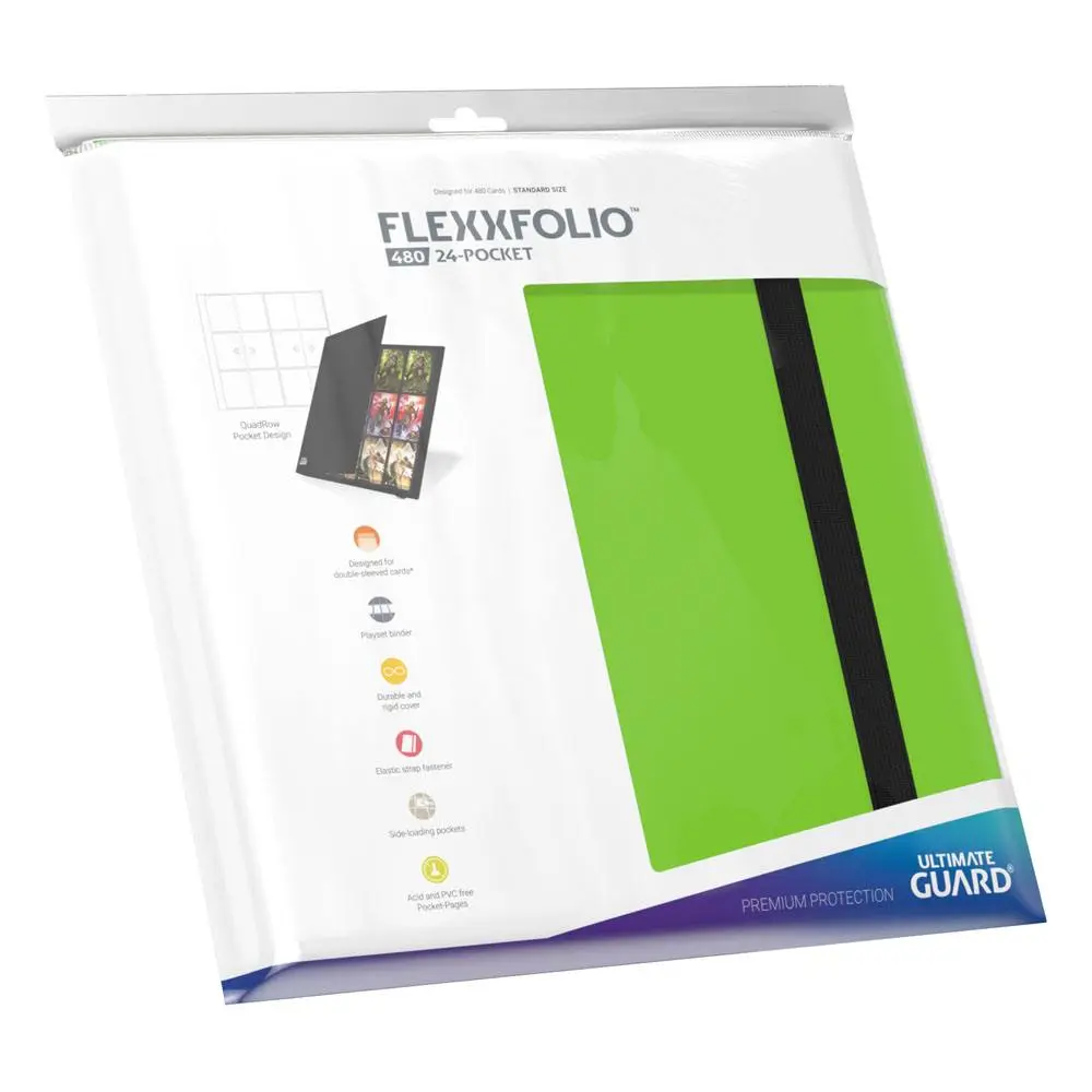 Ultimate Guard Flexxfolio 480 - 24-Pocket (Quadrow) - Light Green termékfotó