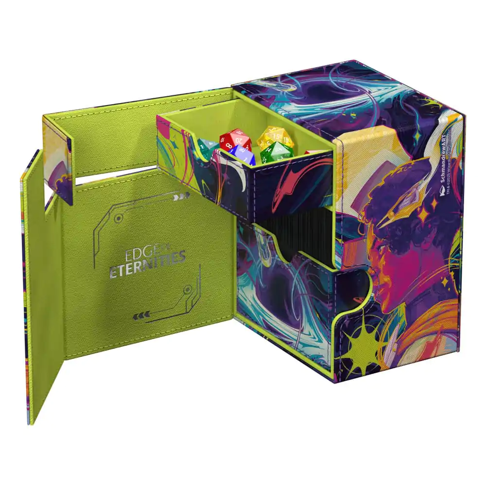 Ultimate Guard Flip'n'Tray 133+ Xenoskin Magic: The Gathering "Edge of Eternities" - Haliya and Tezzeret	
 product photo