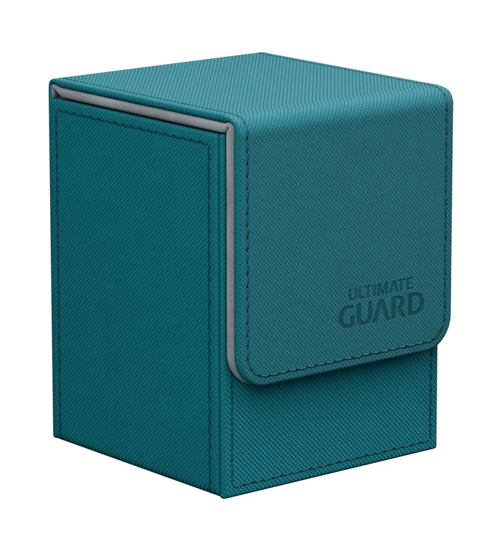 Ultimate Guard Flip Deck Case 100+ Standard Size XenoSkin Petrol Blue product photo