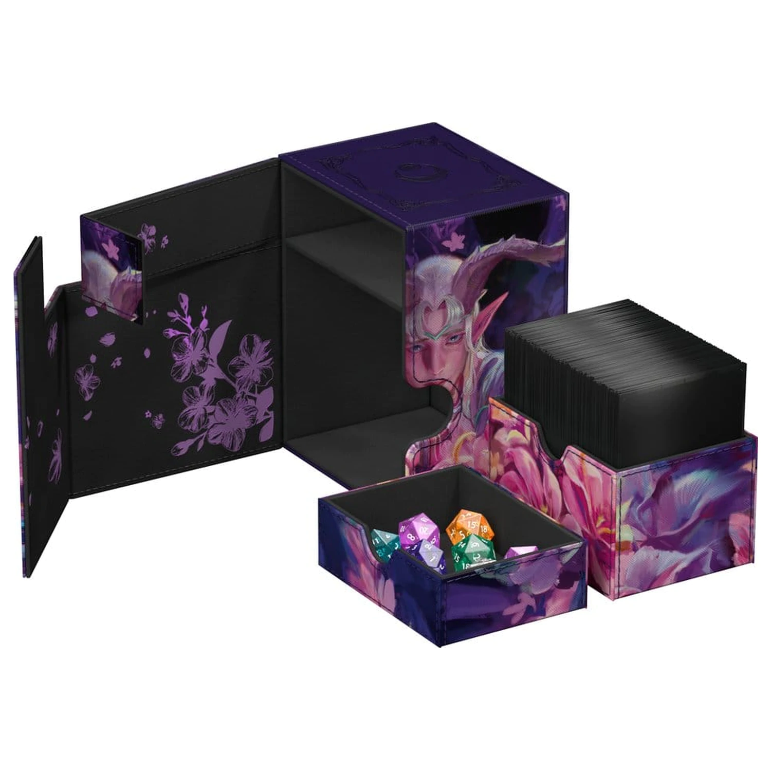 Ultimate Guard Flip'n'Tray 133+ Xenoskin Magic: The Gathering "Lorwyn Eclipsed" - Dawnhand Eulogist product photo