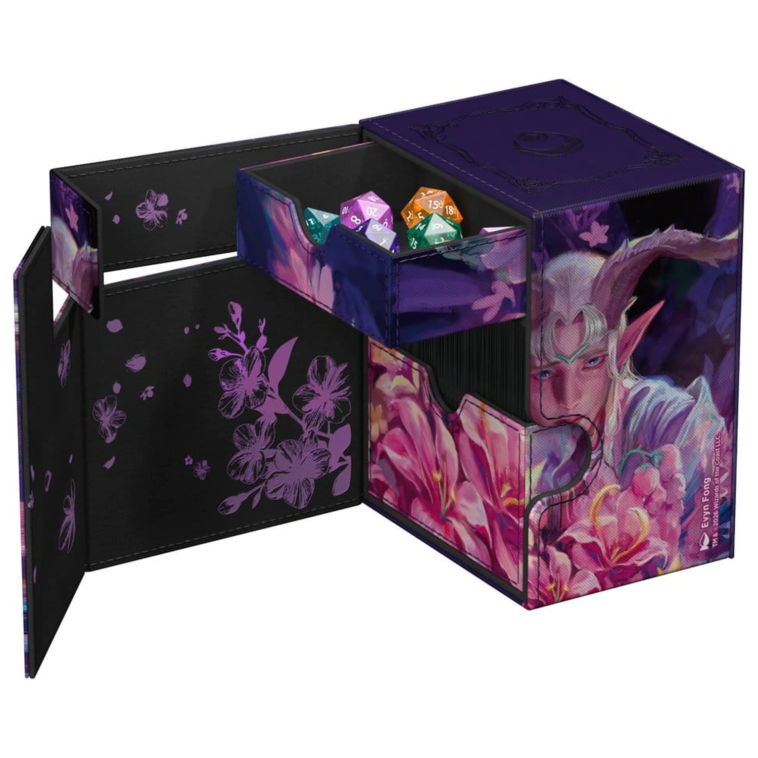 Ultimate Guard Flip'n'Tray 133+ Xenoskin Magic: The Gathering "Lorwyn Eclipsed" - Dawnhand Eulogist product photo