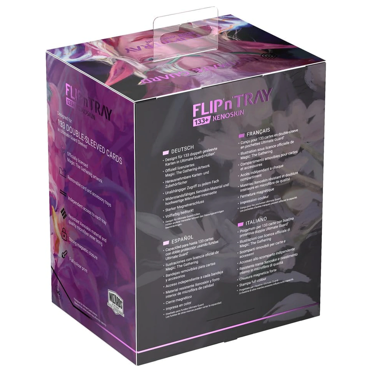 Ultimate Guard Flip'n'Tray 133+ Xenoskin Magic: The Gathering "Lorwyn Eclipsed" - Dawnhand Eulogist product photo