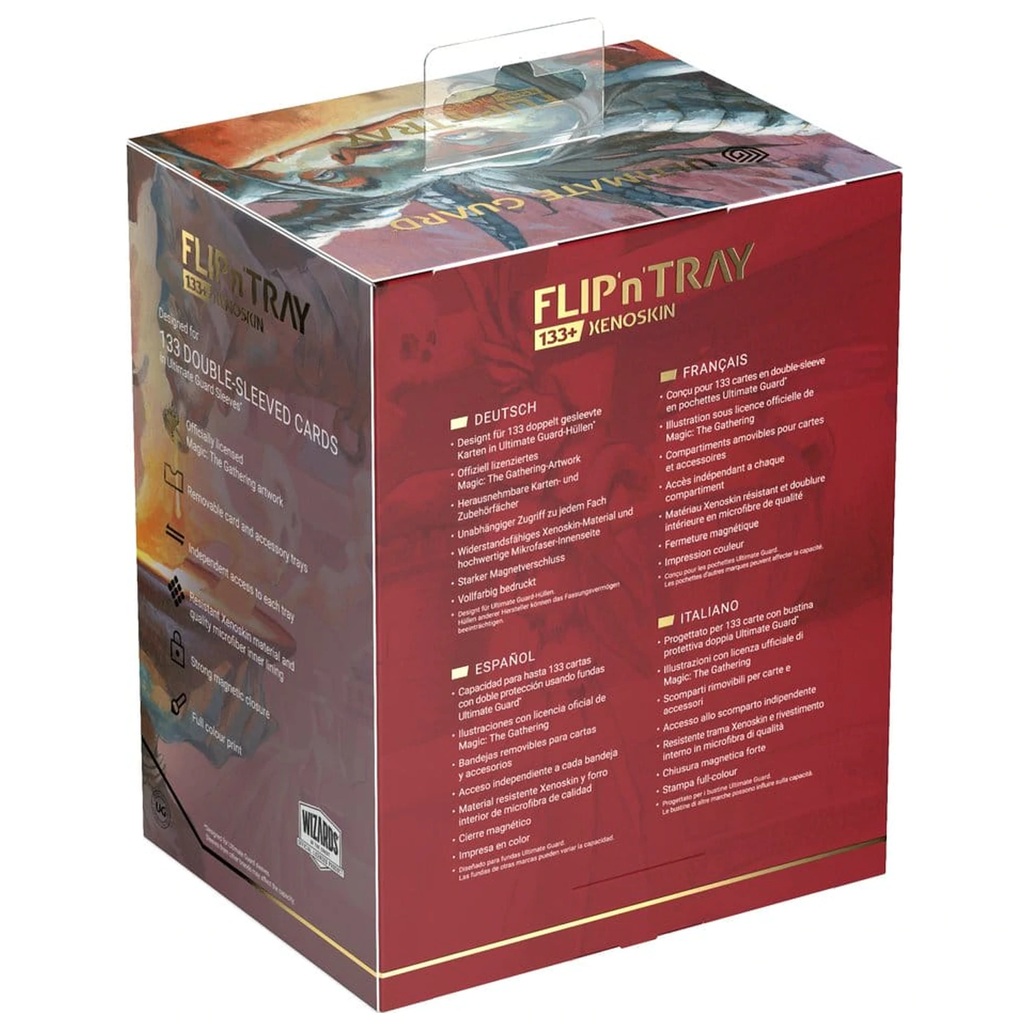 Ultimate Guard Flip'n'Tray 133+ Xenoskin Magic: The Gathering "Lorwyn Eclipsed" - Grub, Storied Matriarch product photo