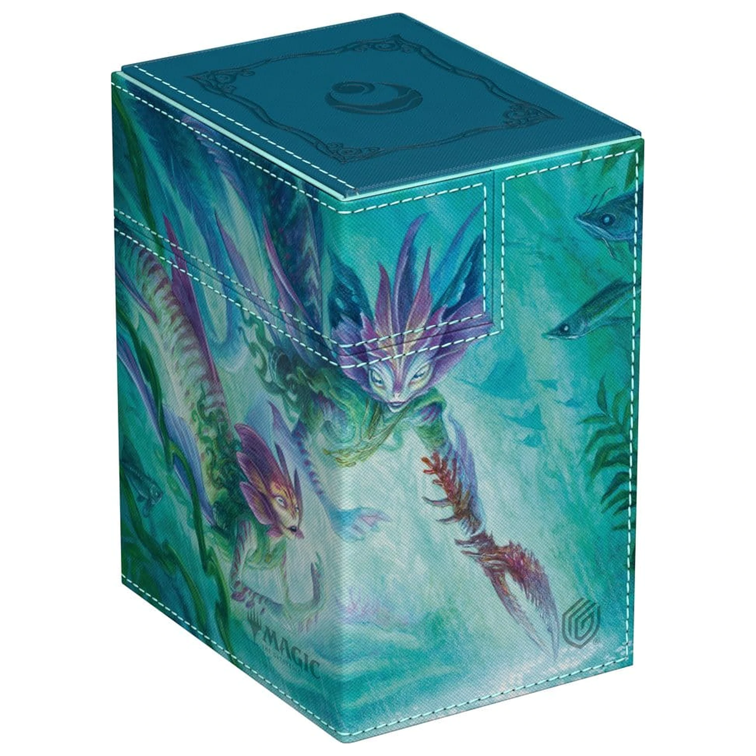 Ultimate Guard Flip'n'Tray 133+ Xenoskin Magic: The Gathering "Lorwyn Eclipsed" - Silvergill Mentor product photo