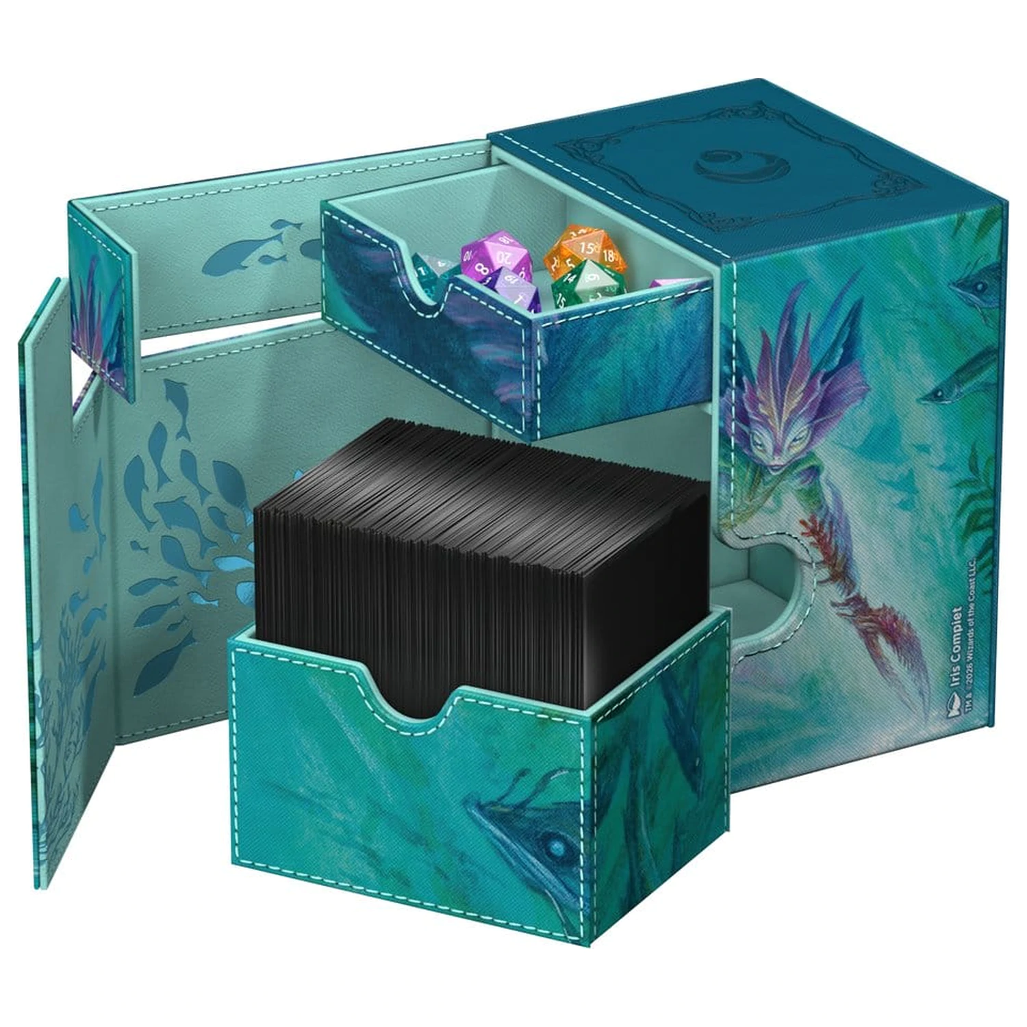 Ultimate Guard Flip'n'Tray 133+ Xenoskin Magic: The Gathering "Lorwyn Eclipsed" - Silvergill Mentor product photo