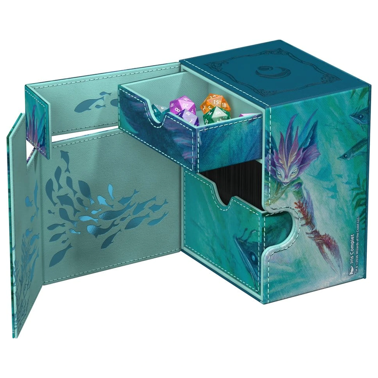 Ultimate Guard Flip'n'Tray 133+ Xenoskin Magic: The Gathering "Lorwyn Eclipsed" - Silvergill Mentor product photo