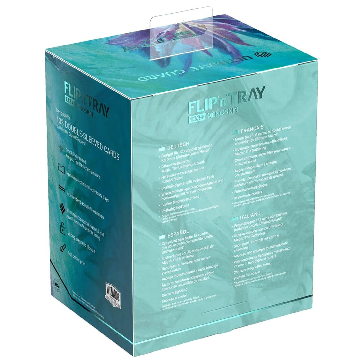 Ultimate Guard Flip'n'Tray 133+ Xenoskin Magic: The Gathering "Lorwyn Eclipsed" - Silvergill Mentor product photo