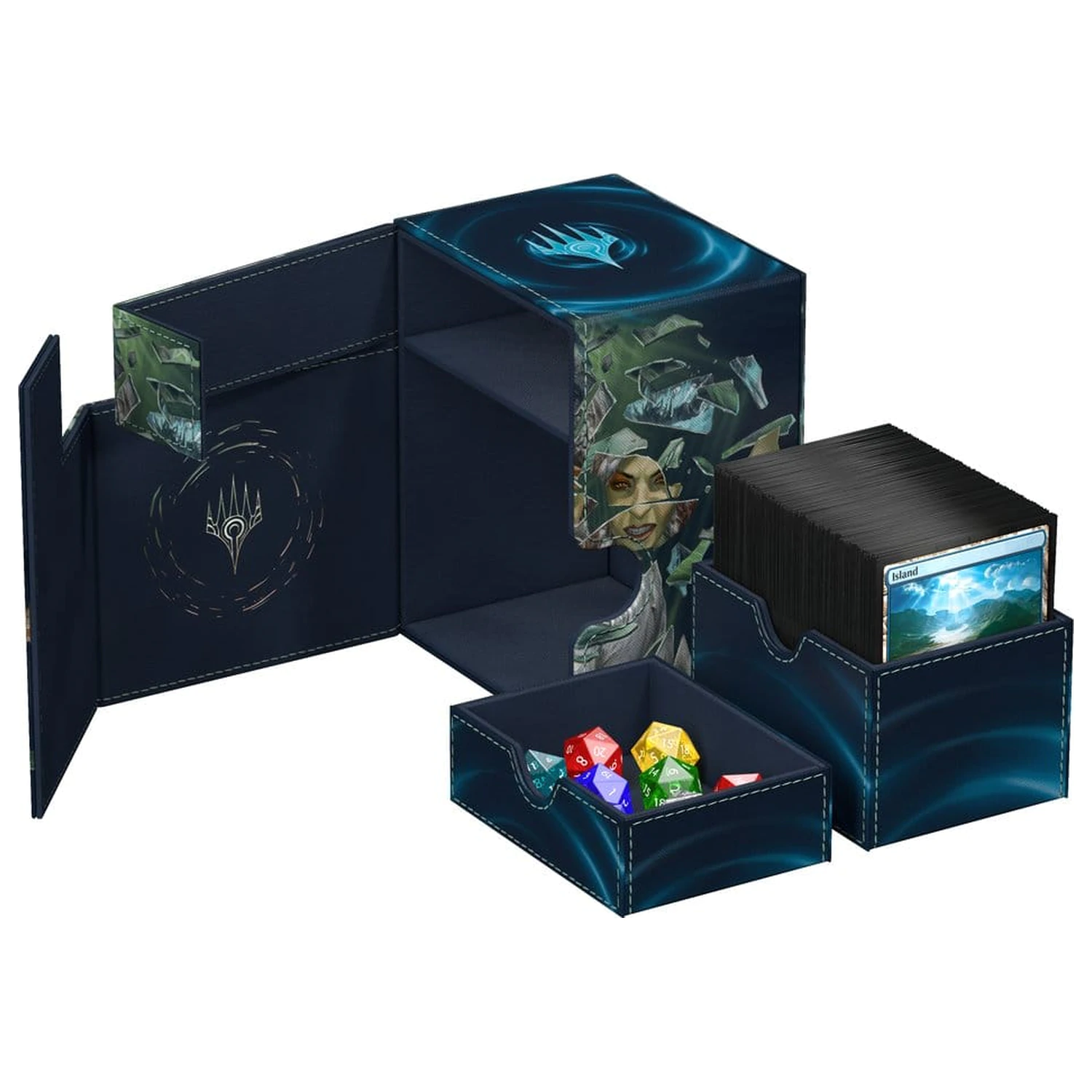 Ultimate Guard Flip'n'Tray 133+ Xenoskin Magic: The Gathering "Reality Fracture" - Way of the Mind Sculptor / Way of the Paradox product photo