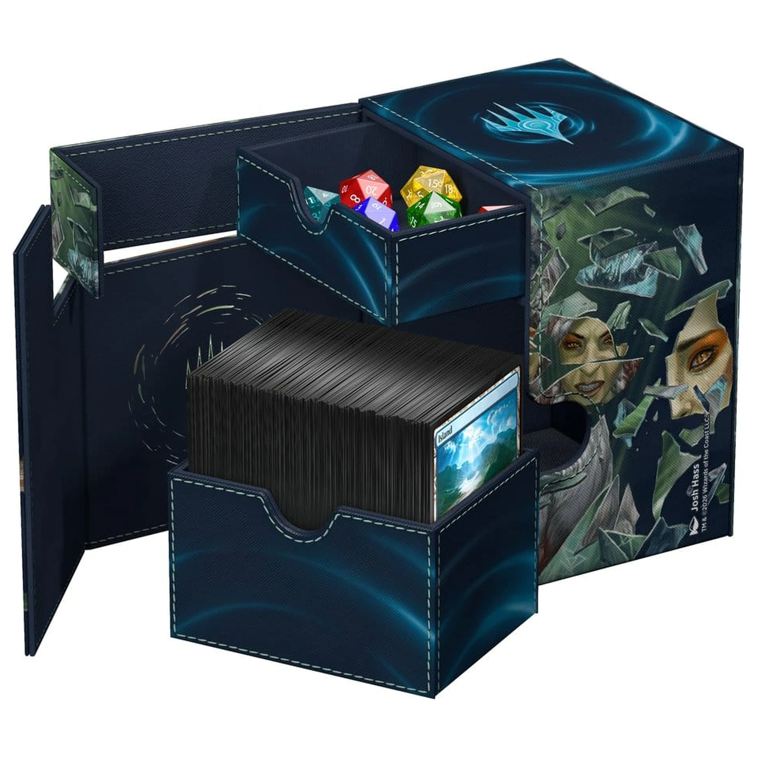 Ultimate Guard Flip'n'Tray 133+ Xenoskin Magic: The Gathering "Reality Fracture" - Way of the Mind Sculptor / Way of the Paradox product photo