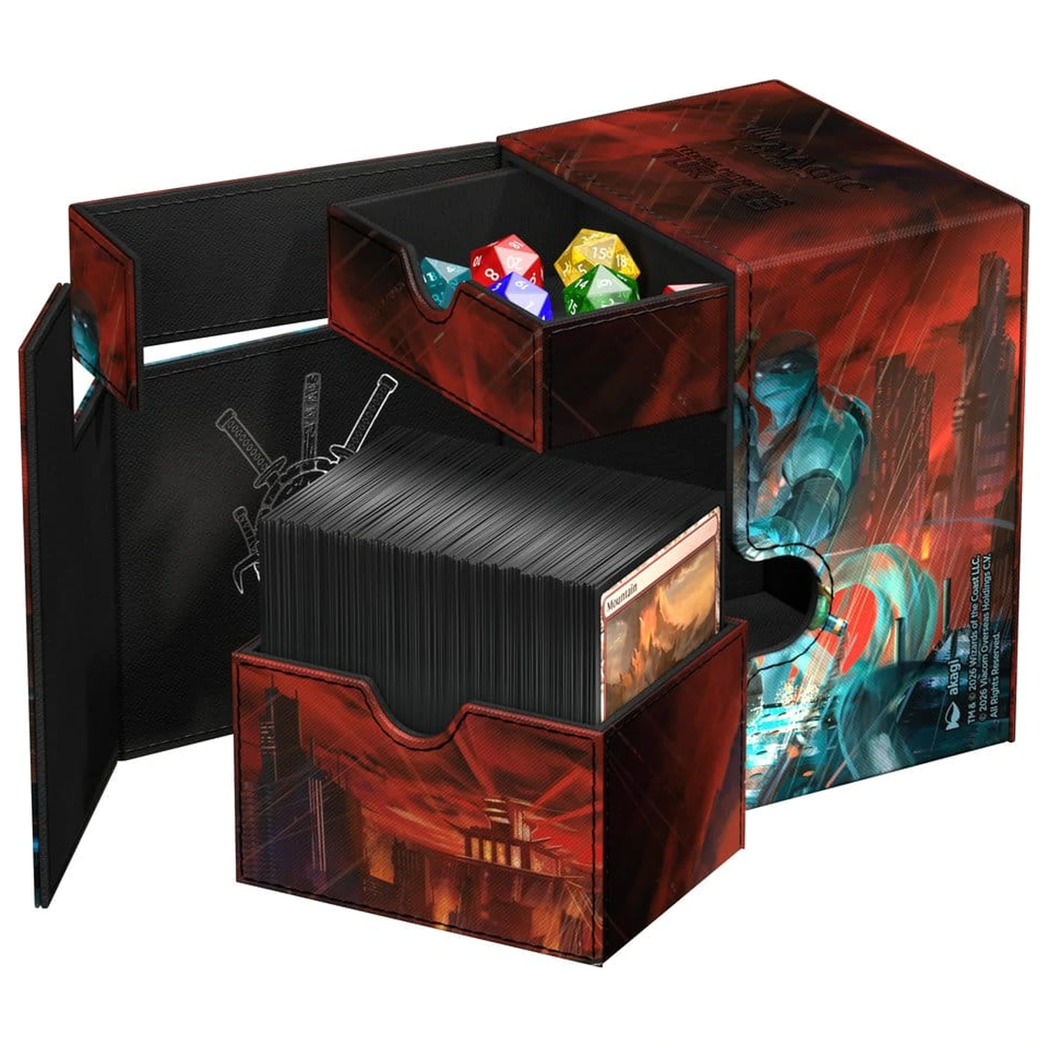 Ultimate Guard Flip'n'Tray 133+ Xenoskin Magic: The Gathering | Teenage Mutant Ninja Turtles - Last Ronin product photo