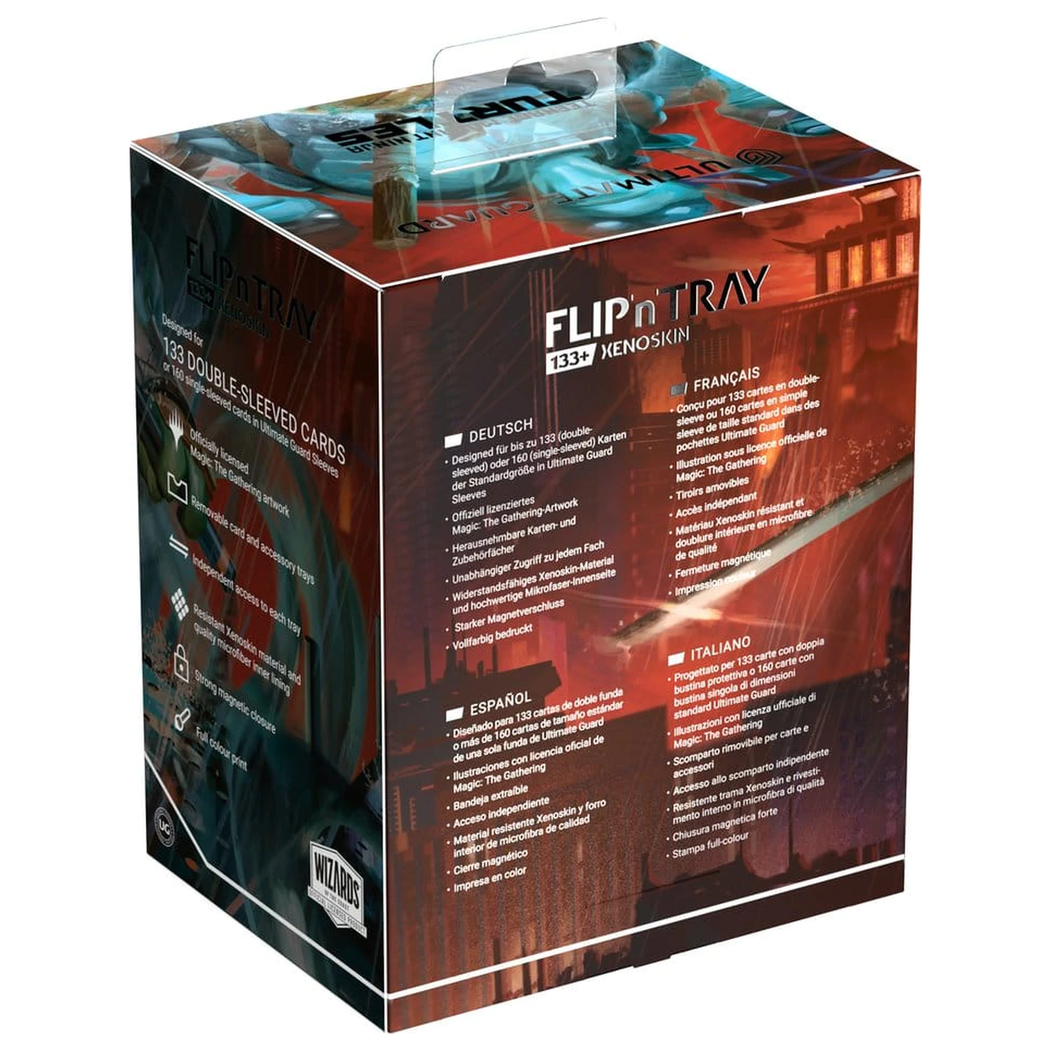 Ultimate Guard Flip'n'Tray 133+ Xenoskin Magic: The Gathering | Teenage Mutant Ninja Turtles - Last Ronin product photo