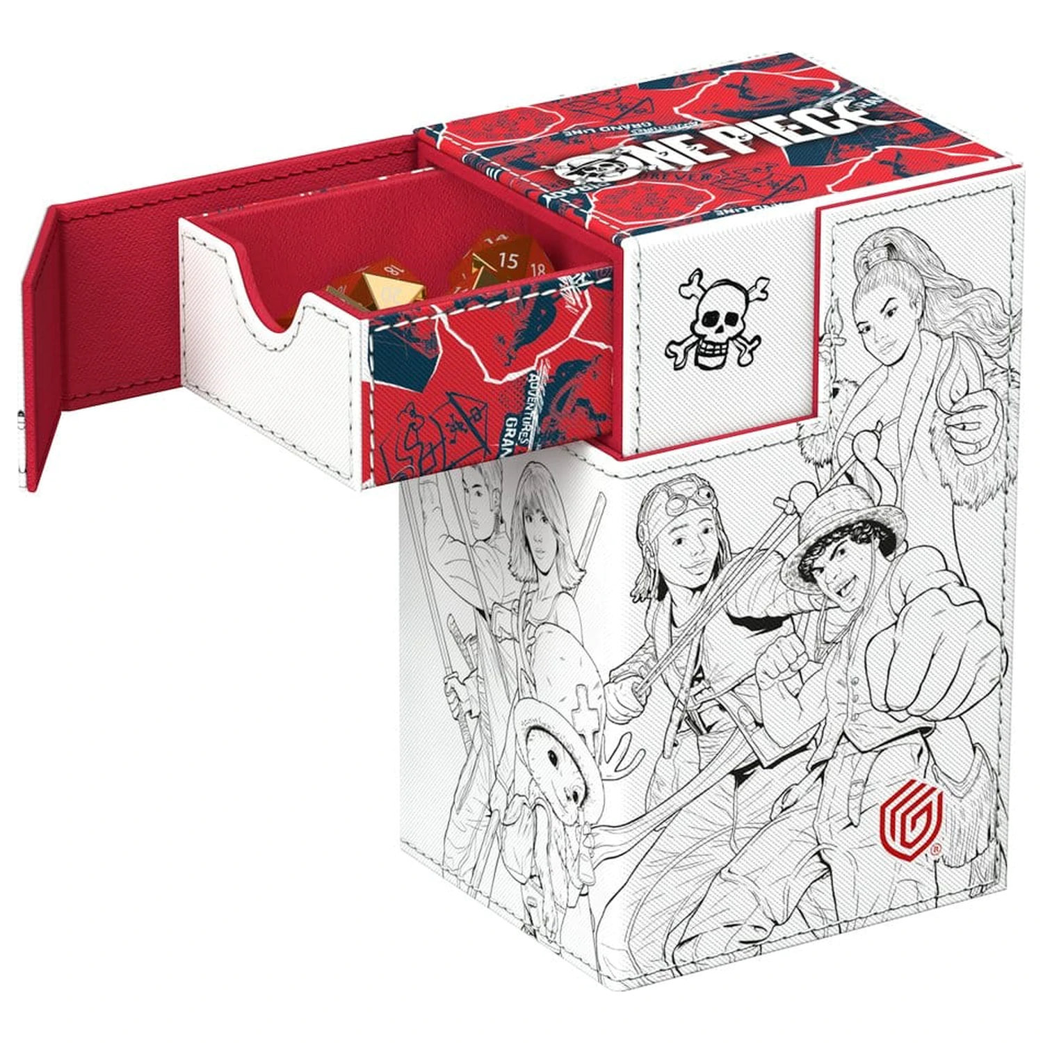 Ultimate Guard Flip'n'Tray 80+ Xenoskin One Piece - Sketch product photo