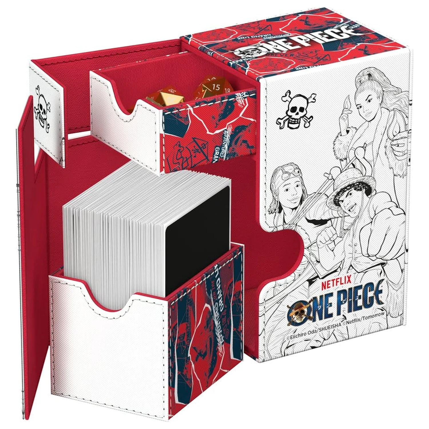 Ultimate Guard Flip'n'Tray 80+ Xenoskin One Piece - Sketch product photo