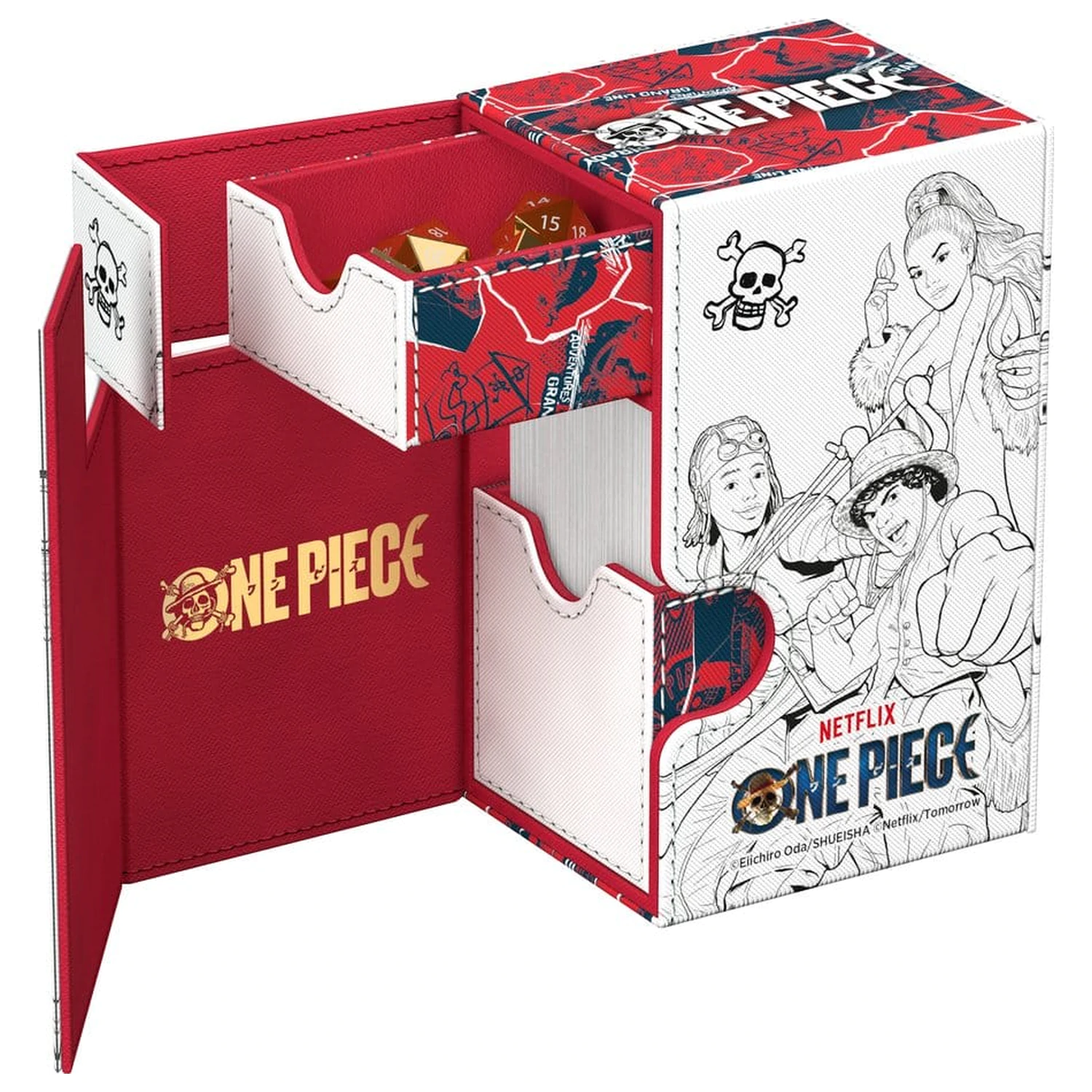 Ultimate Guard Flip'n'Tray 80+ Xenoskin One Piece - Sketch product photo