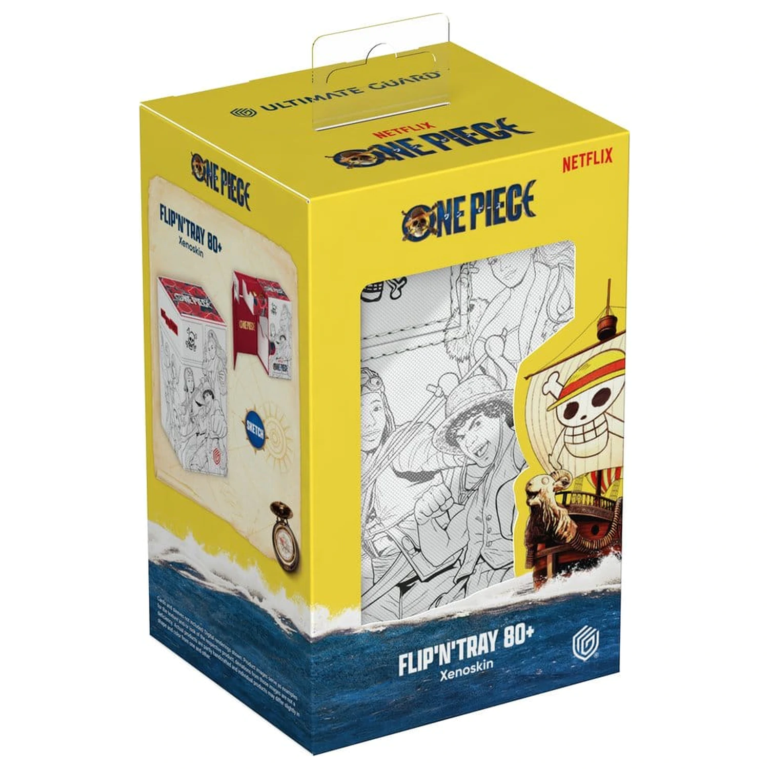 Ultimate Guard Flip'n'Tray 80+ Xenoskin One Piece - Sketch product photo