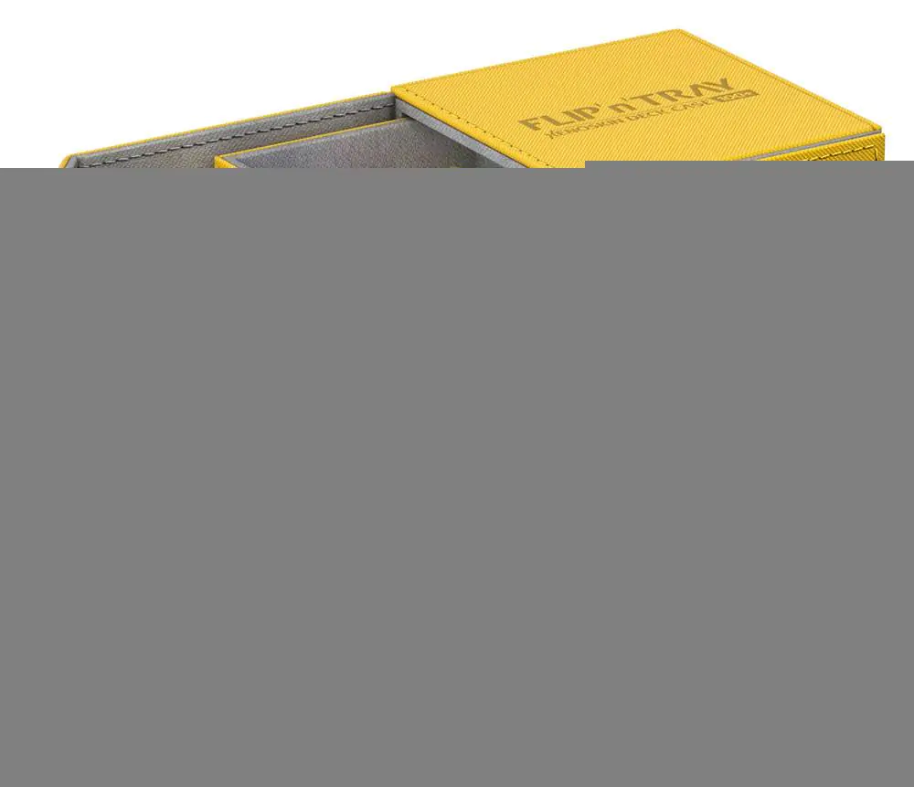 Ultimate Guard Flip´n´Tray  Deck Case 100+ Standard Size XenoSkin Amber product photo