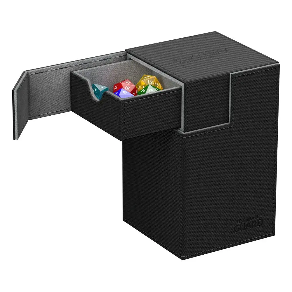 Ultimate Guard Flip´n´Tray  Deck Case 100+ Standard Size XenoSkin Black product photo