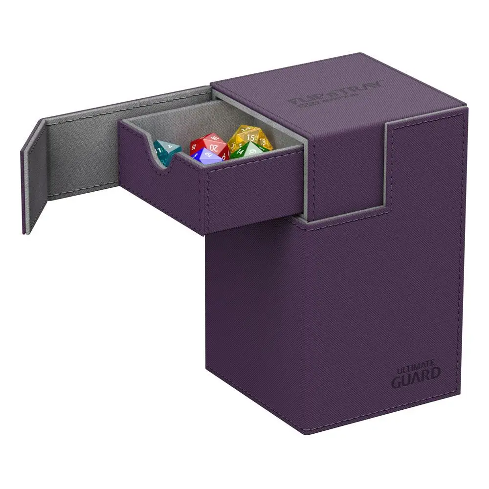 Ultimate Guard Flip´n´Tray  Deck Case 100+ Standard Size XenoSkin Purple product photo