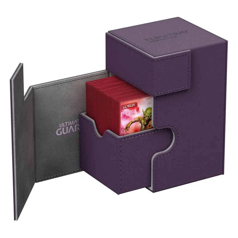 Ultimate Guard Flip´n´Tray  Deck Case 100+ Standard Size XenoSkin Purple product photo