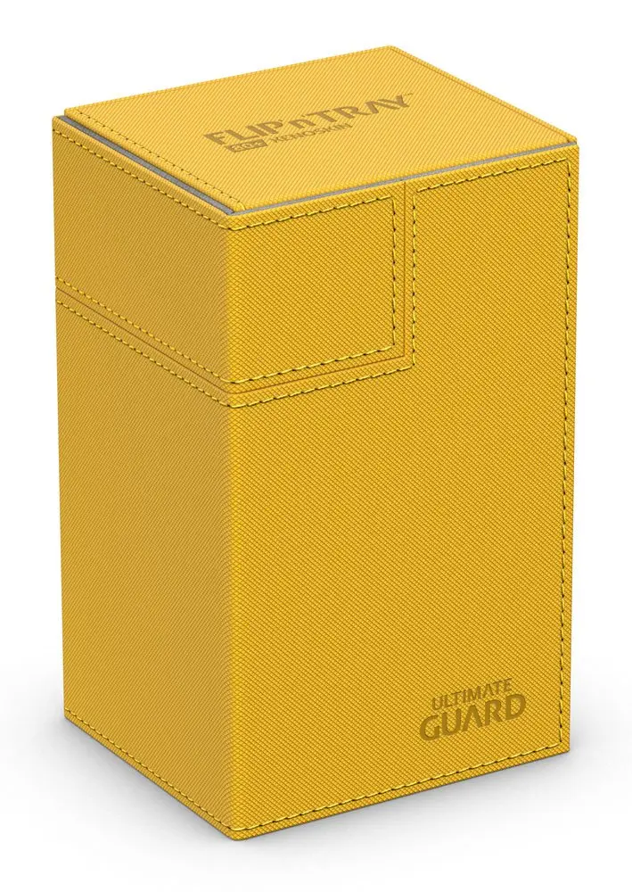 Ultimate Guard Flip´n´Tray  Deck Case 80+ Standard Size XenoSkin Amber product photo