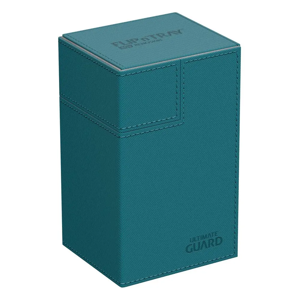 Ultimate Guard Flip´n´Tray  Deck Case 80+ Standard Size XenoSkin Petrol Blue product photo