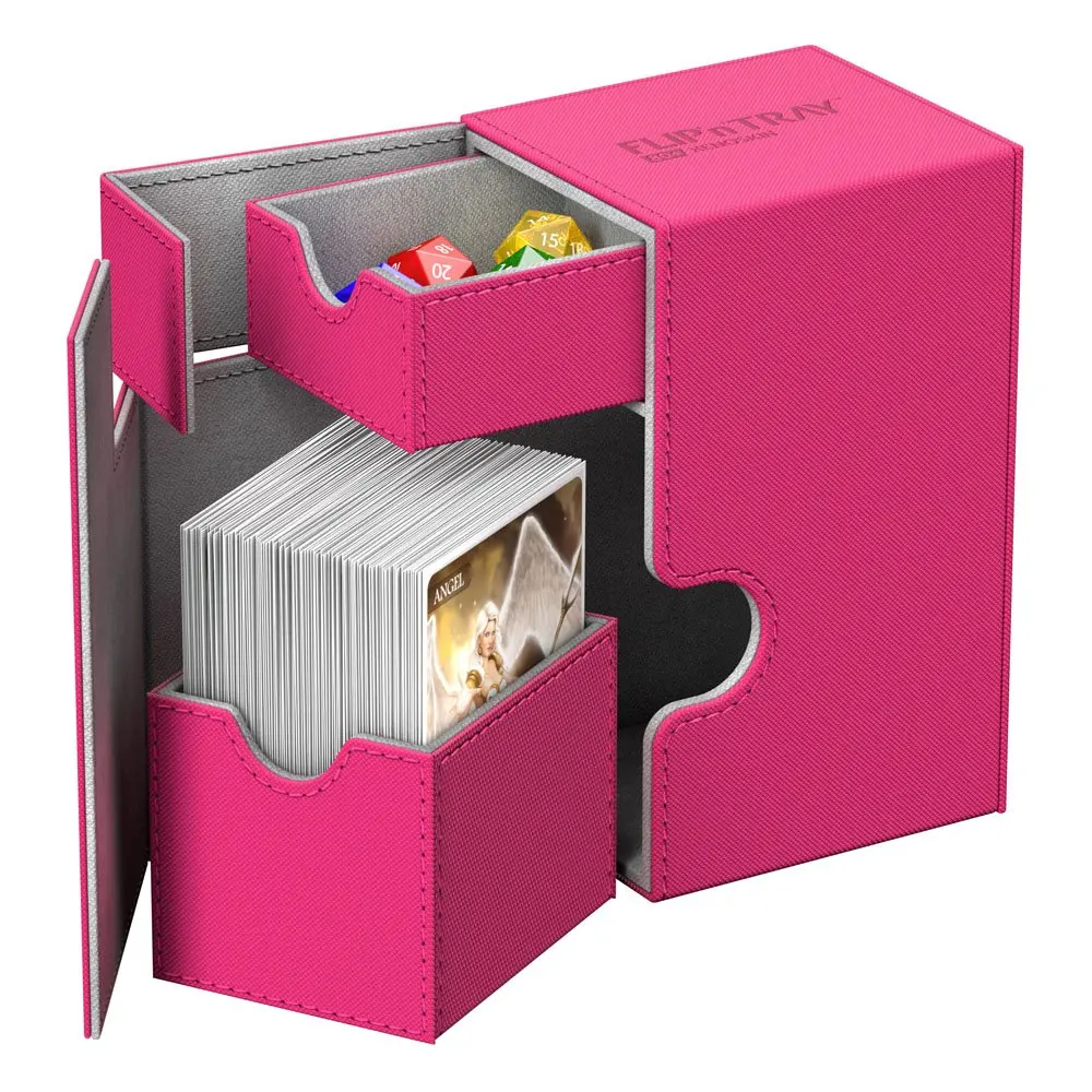 Ultimate Guard Flip´n´Tray  Deck Case 80+ Standard Size XenoSkin Pink product photo