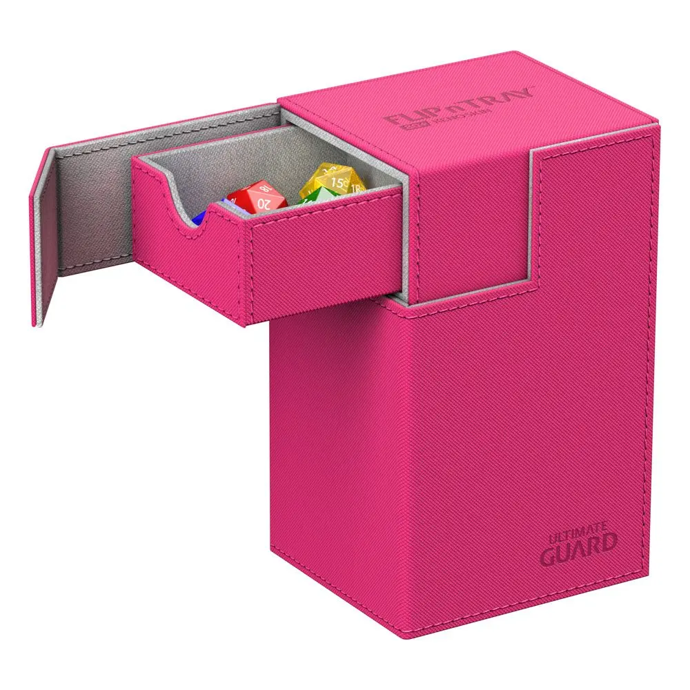 Ultimate Guard Flip´n´Tray  Deck Case 80+ Standard Size XenoSkin Pink product photo