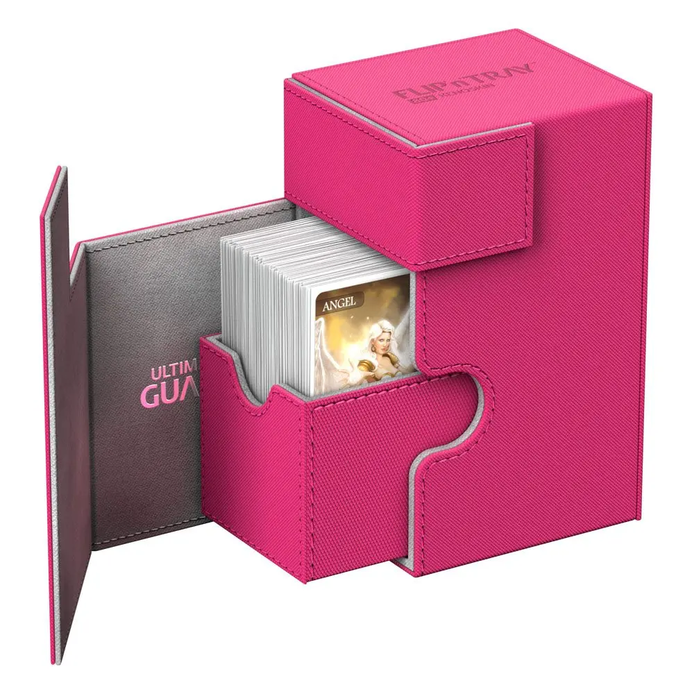 Ultimate Guard Flip´n´Tray  Deck Case 80+ Standard Size XenoSkin Pink product photo