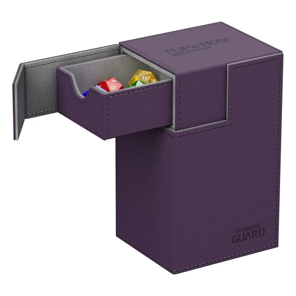 Ultimate Guard Flip´n´Tray  Deck Case 80+ Standard Size XenoSkin Purple product photo