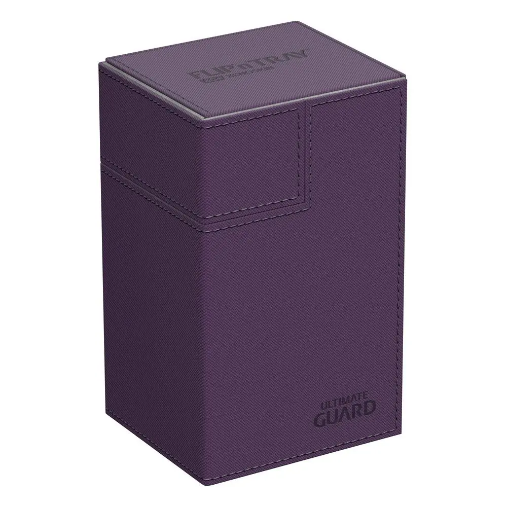 Ultimate Guard Flip´n´Tray  Deck Case 80+ Standard Size XenoSkin Purple product photo